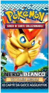 Pokemon Nero e Bianco NUOVE FORZE busta 10 carte in italiano